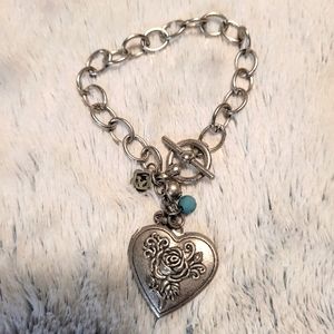 Heart Locket Bracelet